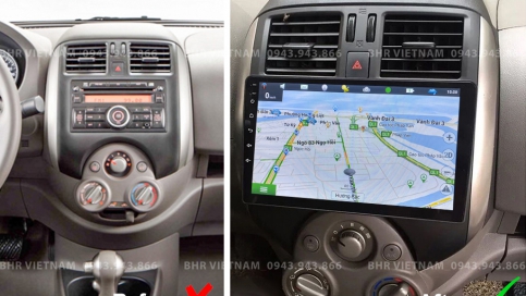 Màn hình DVD Android xe Nissan Sunny 2011 - nay | Vitech 